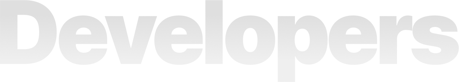 Developer Image