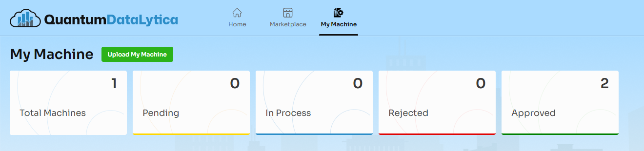 Machine Dashboard