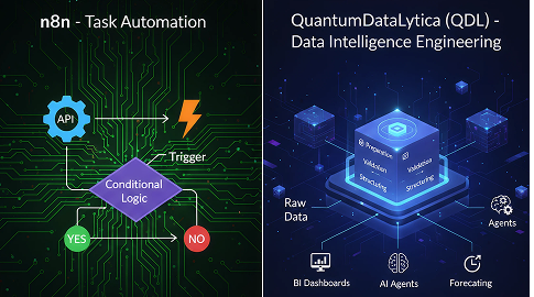 Why QuantumDataLytica Isn’t Just Another Automation Tool Like n8n
