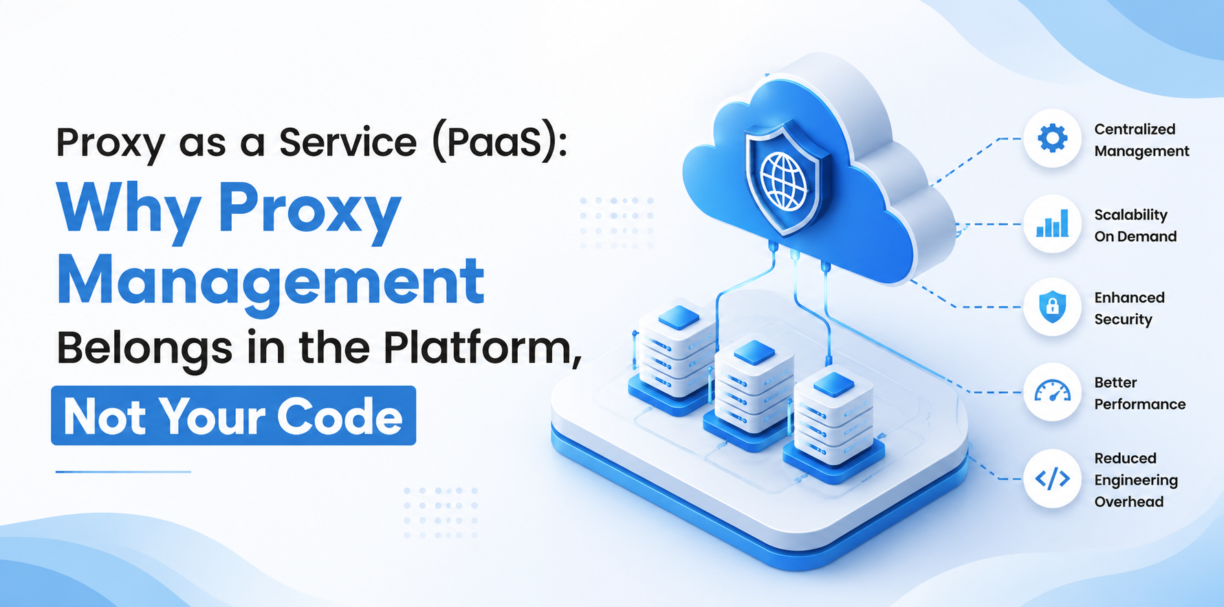 Proxy as a Service (PaaS): Why Proxy Management Belongs in the Platform, Not Your Code