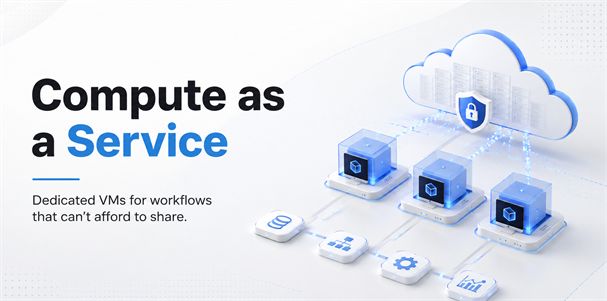 Compute as a Service: Dedicated VMs for Workflow Execution