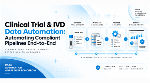 Clinical Trial & IVD Data Automation: Automating Compliant Pipelines End-to-End